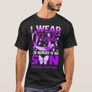 Ik Draag Paars in herinnering voor mijn zoon Overd T-shirt