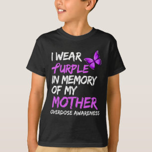 Ik Draag Paars Ter Herinnering Aan Mijn Moeder Ove T-shirt