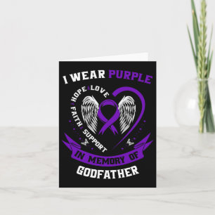 Ik Draag Paars Ter Nagedachtenis Aan Godfather Alv Kaart