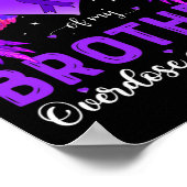 Ik Draag Paars ter nagedachtenis van mijn broer ov Poster (Hoek)