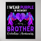 Ik Draag Paars ter nagedachtenis van mijn broer ov Poster (Voorkant)