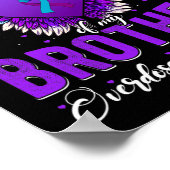 Ik Draag Paars ter nagedachtenis van mijn broer ov Poster (Hoek)