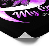 Ik Draag Paars ter nagedachtenis van mijn neef ove Poster (Hoek)