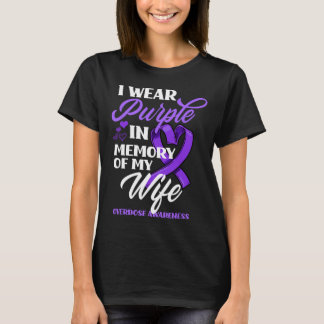 Ik Draag Paars ter nagedachtenis van mijn vrouw, A T-shirt