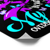 Ik Draag Paars ter nagedachtenis van mijn zoon Awa Poster (Hoek)