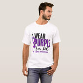 Ik Draag Paars voor me 10 lupus T-shirt (Voorkant volledig)