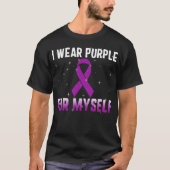 Ik draag paars voor mezelf, Lupus Awareness Shirt, T-shirt (Voorkant)