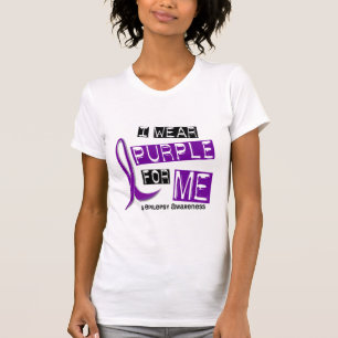 Ik Draag Paars voor mij 37 epilepsie T-shirt