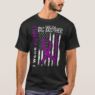 Ik Draag Paars voor mijn Big Brother Epilepsy Awar T-shirt