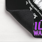 Ik Draag Paars voor mijn deutopsie Muismat (Hoek)