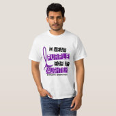 Ik Draag Paars voor mijn dochter 37 epilepsie T-shirt (Voorkant volledig)