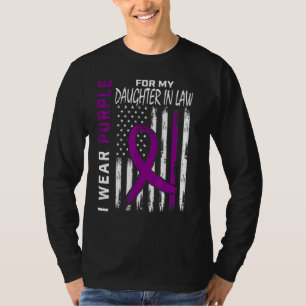 Ik Draag Paars voor mijn dochter in de rechtse Epi T-shirt