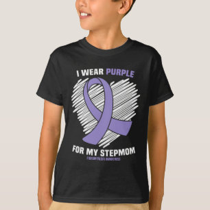 Ik Draag Paars voor mijn moeder Fibromyalgia Aware T-shirt