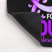 Ik Draag Paars voor mijn neef overdosering, maar Muismat (Hoek)