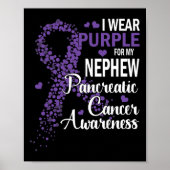 Ik Draag Paars voor mijn Nephew-anker Awar Poster (Voorkant)