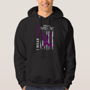 Ik Draag Paars voor mijn nichtje Epilepsy Bewusthe Hoodie