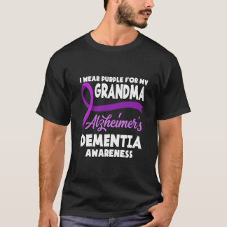 Ik Draag Paars Voor Mijn Oma Alzheimer'S Detia Awa T-shirt