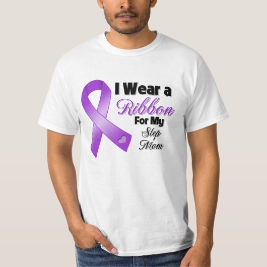 Ik Draag Paars voor mijn sloopmam T-shirt (Voorkant)