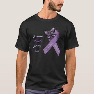 Ik draag paars voor mijn .... t-shirt