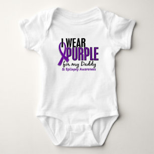 Ik Draag Paars voor mijn vader 10 epilepsie Romper
