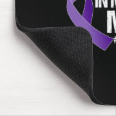 Ik Draag Paars voor mijn zoon Overdosering Bewusth Muismat (Hoek)