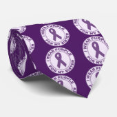 Ik Draag Paars voor mijn zuster Stropdas (Opgerold)