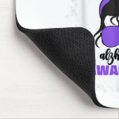 Ik Draag Paarse voor Heimers Awareness Month Heime Muismat (Hoek)