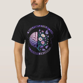 Ik Draag Paarse voor mijn vader - Alzheimer's Awar T-shirt