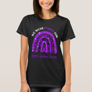 Ik Draag Paarse voor sikkelcelanemie T-shirt