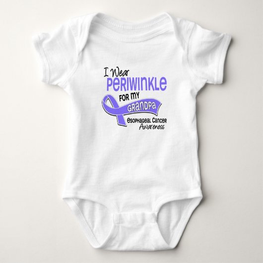 Ik Draag Periwinkle 42 Grandpa Esophageal Cancer Romper (Voorkant)