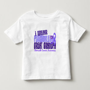 Ik Draag Periwinkle Great Grandpa 6.4 Stomach Canc Kinder Shirts