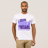 Ik Draag Periwinkle Husband 6.4 Stomach Cancer T-shirt (Voorkant volledig)