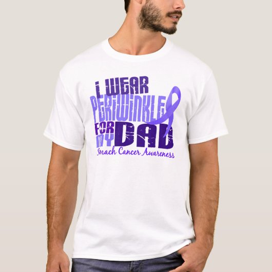 Ik Draag Periwinkle voor mijn vader 6.4. T-shirt (Voorkant)
