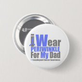 Ik Draag Periwinkle voor mijn vader oesofageale ka Ronde Button 5,7 Cm (Voorkant /achterkant)