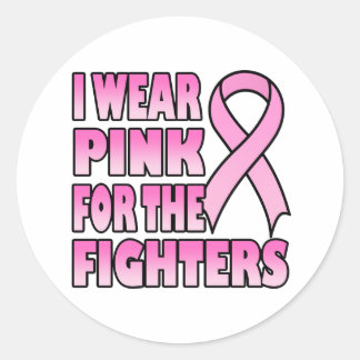 Ik Draag Pink voor de Fighters Sticker