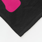 Ik Draag Pink voor mijn Mama Support Squads borstk Fleece Deken (Hoek)