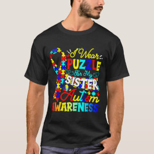 Ik Draag Puzzle voor mijn griezelige autisme T-shirt