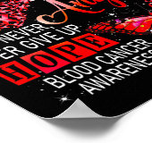 Ik Draag Red de brandweerlieden op de hoogte van b Poster (Hoek)