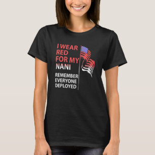 Ik Draag Red voor mijn Nani oma... T-shirt