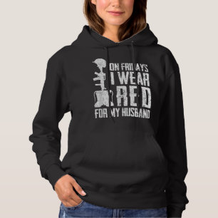 Ik Draag rood voor iemand speciaal die ik Miss Sep Hoodie