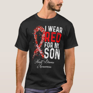 Ik Draag rood voor mijn bewustzijn van mijn zanger T-shirt