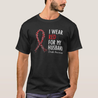 Ik Draag rood voor mijn kniebandenbewustzijn Survi T-shirt