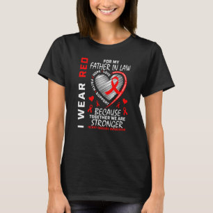 Ik Draag Rood voor mijn vader in de rechtszaal T-shirt