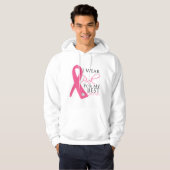 Ik Draag roze beste vriendin borstkanker Hoodie (Voorkant volledig)