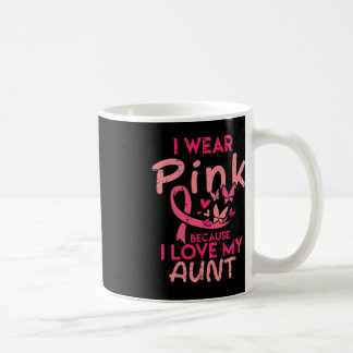 Ik Draag roze ik hou van mijn tante Breast Kanker  Koffiemok