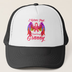 Ik Draag roze omdat ik van mijn oma-brein hou Trucker Pet