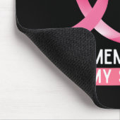 Ik Draag roze ter nagedachtenis van mijn zuster bo Muismat (Hoek)