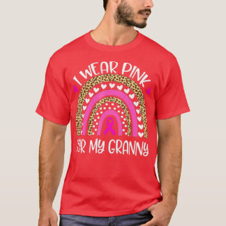 Ik Draag roze voor de maandelijkse ondersteuning v T-shirt