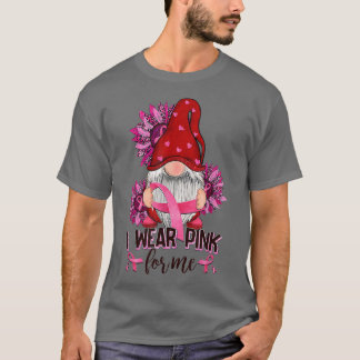 Ik Draag roze voor me borstkankerbewustwording Gno T-shirt