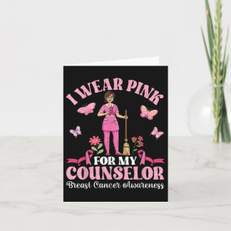 Ik Draag roze voor mijn begeleider borstkanker Awa Kaart